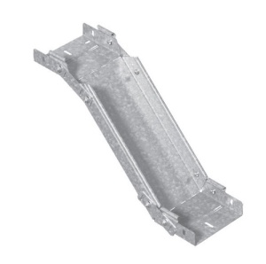 OSTEC Поворот вертикальный регулируемый 200х100, толщ. 1,2 мм, Сендзимир цинк ПВР-200х100-1,2-СЦ