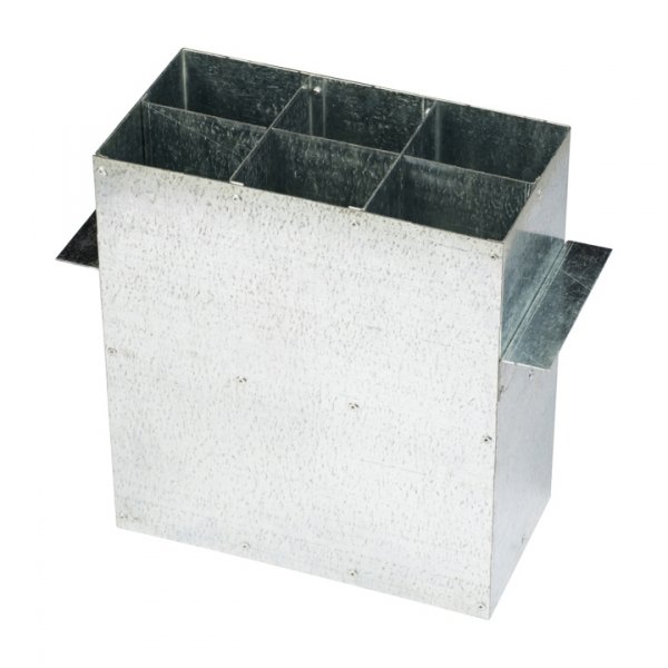 EKF Basic Гильза кабельная 6 секций для УЭРМ (280х250х120)