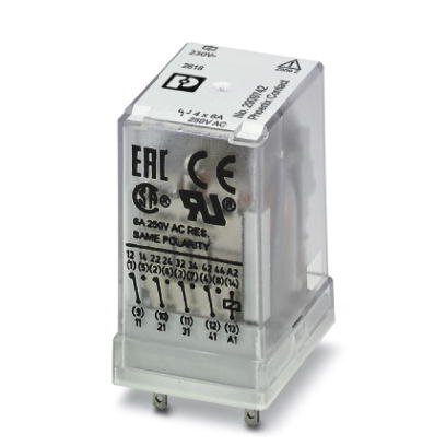 Phoenix Contact REL-IR4/230AC/4X21/EX Одиночное реле 2909742