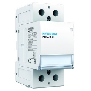 HYUNDAI Модульный магнитный контактор HIC63 40NS X230 63А 40 кВт АС1/400VAC 4NO 50Hz 230V 13.01.02.000465