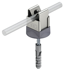 Купить OBO Bettermann Держатель проволоки безболтовой металлический 5207901