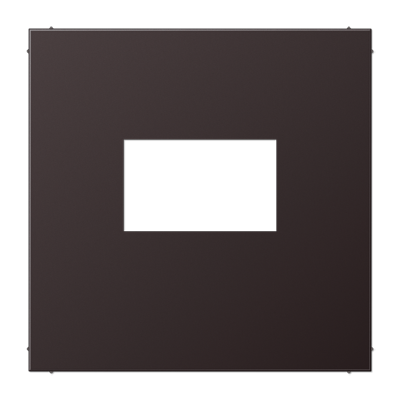 JUNG Kрышка (креплением шурупами) dark лакированный алюминий AL1969USBD