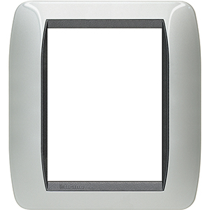 BT Светлый Алюминий Накладка 3+3 модуля L4826AL