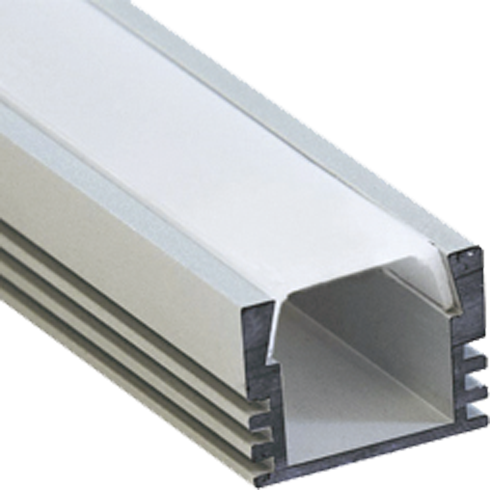 Jazzway Профиль  PAL 1612 накладной (2м) анодированный .1009647