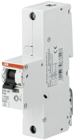 ABB Выключатель автоматический 1п.cелект. S751DR-E16 2CDH781010R0162