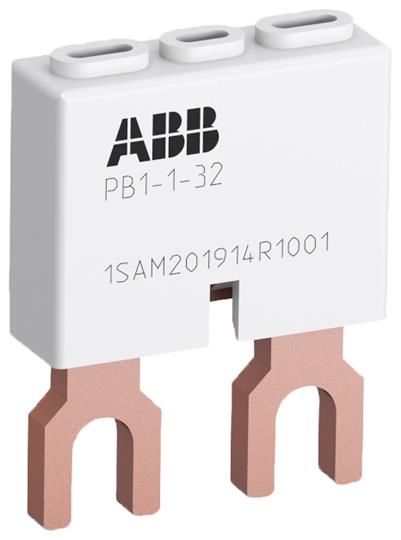 ABB Межфазная перемычка PB1-1-32 для подключения кабеля к MS116, MS132, MS132-T, MO132 1SAM201914R1001