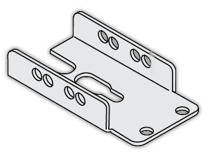 ABB Уголок для шин сверху/снизу шкафа (8шт) 1STQ007432A0000