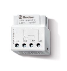 Finder Промежуточное моностабильное реле; 1NO 12A; питание 24В DC; монтаж в коробке; степень защиты IP20 133190244300