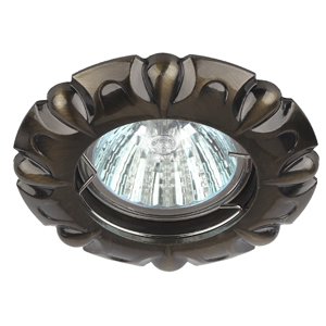 ЭРА KL66 SB Бронза Светильник литой MR16,12V/220V, 50W Б0021517