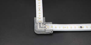 Varton Соединитель жесткий пластиковый L-образный для ленты AC230V IP20 (упаковка 10 шт) V4-R0-00.0049.STR-0001