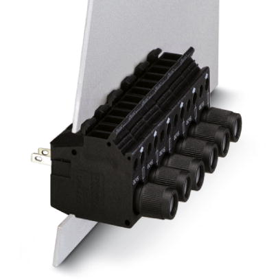 Phoenix Contact Предохранительная проходная клемма DFK 4-SI(5X20) BK 0709301