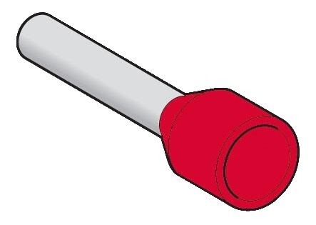 Купить SE Наконечник средней длины 1x2мм, красный DZ5CE010D