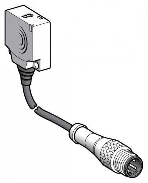 SE Датчик индуктивный формата E SN=10мм НО XS7E1A1CAL08M12