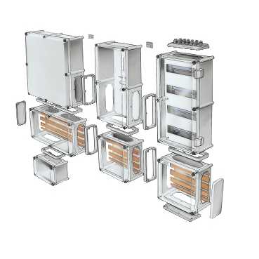 Купить SE Thalassa 7035 Коробка индивидуальная PLS прозрачная 180X270X180 NSYPLS1827G