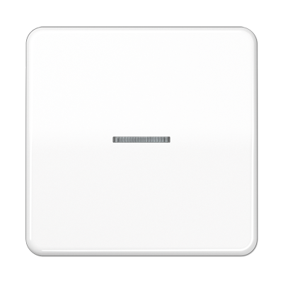 JUNG Клавиша для KNX кнопки, 1 группа с окошком дюропласт белый CD101KO5WW