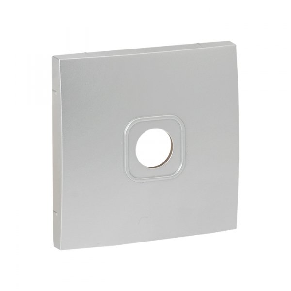 EKF PROxima Валенсия лицевая панель розетки TV 1-местная 75Ом 5-862МГц сталь