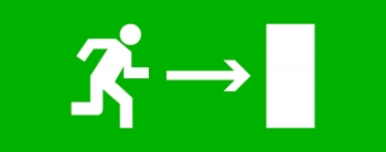 EKF PROxima Пиктограмма "Направление направо" 240х95мм (для SAFEWAY-10)