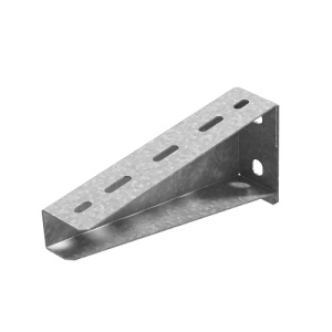 OSTEC Кронштейн настенный для средних нагрузок 700 мм, толщ. 2,0 мм, Сендзимир цинк