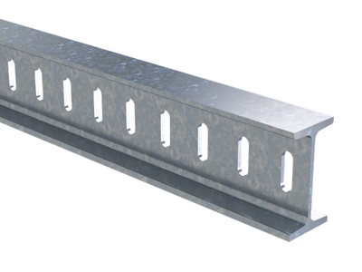 DKC I-образный профиль 50х100, L1000, толщ.4,5 мм, горячеоцинкованный DKC I-образный профиль 50х100, L1000, толщ.4,5 мм, горячеоцинкованный