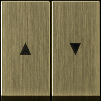 Gira S-55 Бронза Клавиша 2-ая жалюзийная 0294603