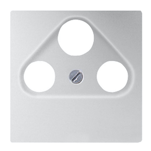 JUNG EcoProfi Алюминий Накладка для розетки TV-FM-SAT EP561BFPLSATAL