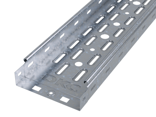 DKC Лоток перфорированный 100х80 L3000, RAL8017