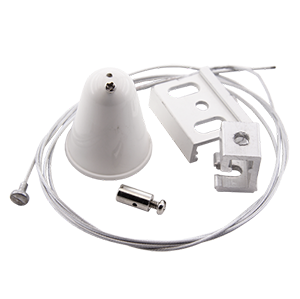 Varton Комплект подвеса с тросом 5м белый (1 трос и комплект креплений) V4-R4-00.0006.TRK-0003