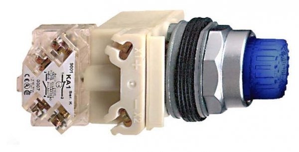 Купить SE Кнопка с подсветкой желтая, 24В 9001K2L35LH13