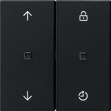 Gira Накладка управления жалюзи с функцией памяти System 3000 5363005