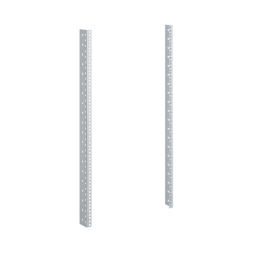 DKC Вертикальные монтажные профили 20U, "L" для 19" IT-корпусов ДКС серии STI/CQE, 2шт