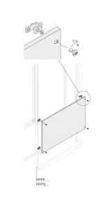 ABB RUPFB2540 Панель глухая 250x400 ВхШ 9CNB00000008053