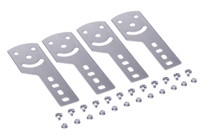 DKC Пластина крепежная GSV H80  (4 шт.) в комплекте с метизами, необходимымидля монтажа