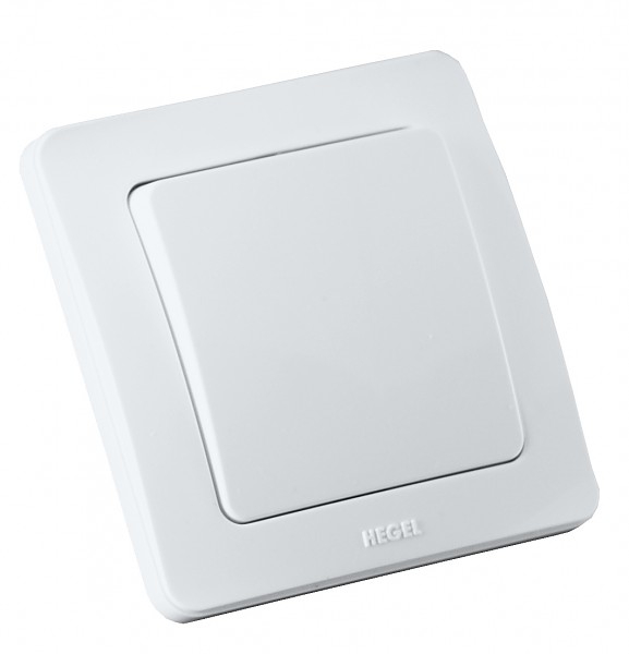 Hegel Мастер внутр Белый ВС10-331 Выключатель 1-клавишный, с самовозвр.