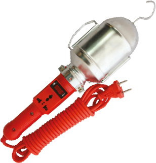 UNIVersal Светильник переносной c выкл. и розет. 5м 966U-0205