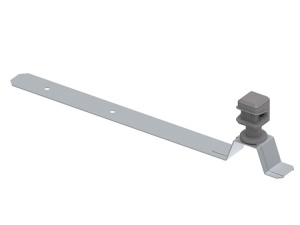 OSTEC Держатель пластиковый круглого проводника под черепицу, гор. цинк