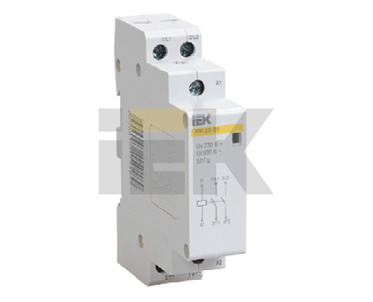 Купить IEK Контактор модульный КМ20-20 AC