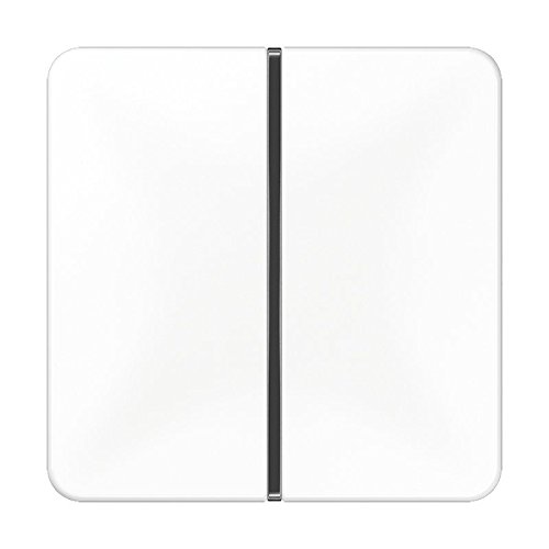 JUNG 1-клавишная накладка для пульта КNX, белая, для серии СD CD401TSAWW