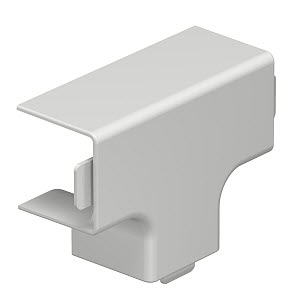Купить OBO Bettermann Отвод Т-образный кабель-канала WDK 25x25 мм ПВХ светло-серый RAL7035 6182852