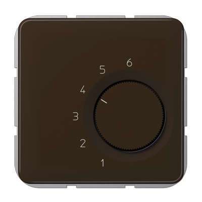 JUNG комнатный термостат, коричневый TRCD246BR