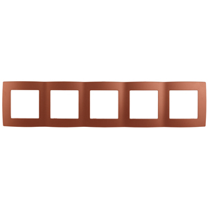 ЭРА 12-5005-14 Медь Рамка на 5 постов, 12