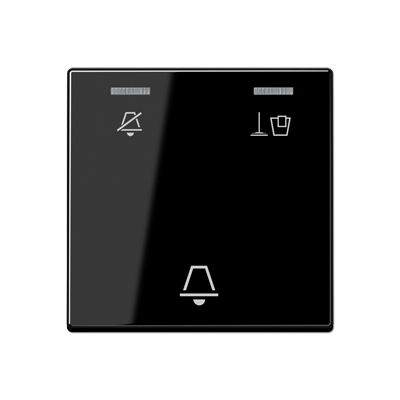 JUNG Клавиша для гостиничных кнопочных модулей 531KO5EUM24 или 531KO5EUM230, чёрный ACUKO5MSW