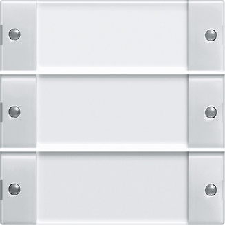 Gira KNX S-55 Бел глянц Комплект клавиш 3 шт. к сенс. выключателям Basis 511300,Komfort 513300 213303