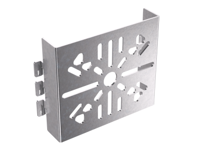 DKC Увеличенная монтажная плата 130х145 перфорированная