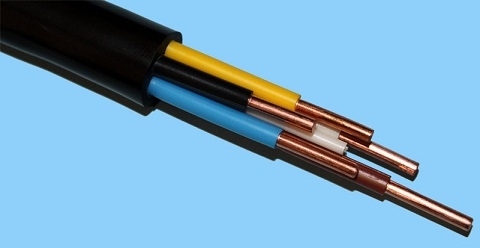Кабель силовой с ПВХ изоляцией ВВГ 5х4 Дмитров-кабель 000000409