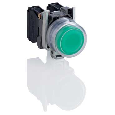 Купить SE XB4 Кнопка с подсветкой ATEX (XB4BP383B5EX)