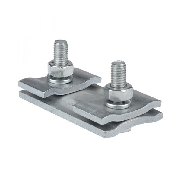 EKF PROxima Зажим соединительный плашечный 2 болта М6 (D провода 5,5...8,6 мм) ПС-1-1