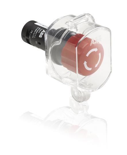 ABB Линза KA1-8101 красная для кнопок с подсветкой 1SFA616920R8101