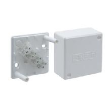 PE Коробка клеммная, наруж.монтаж, 55х55х30мм, клеммная колодка 4мм2, IP42, бел PE 410 142/04 Б