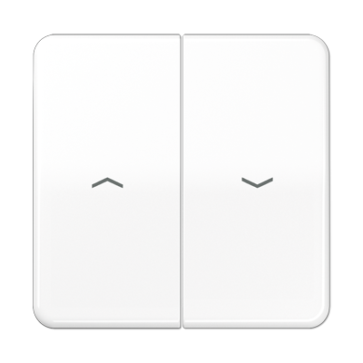 JUNG CD Белая Клавиша 2-ая жалюзийная ударопрочная ударопрочная CD595PBFWW