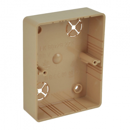 Kopos Коробка распределительная LK 80X28 2ZK (I1) 105х81х28 мм береза LK 80X28 2ZK_I1